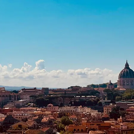 Apartmán Nala Vatican Elegante Con Terrazza Ideale Per Soggiorni Prolungati Řím
