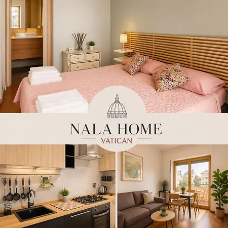 Nala Vatican Elegante Con Terrazza Ideale Per Soggiorni Prolungati 罗马